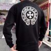 13434630950968278 CHROME HEARTS ラウンドネックパーカー 黑白
