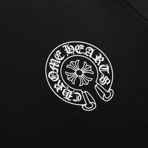 CHROME HEARTS ラウンドネックパーカー 黑