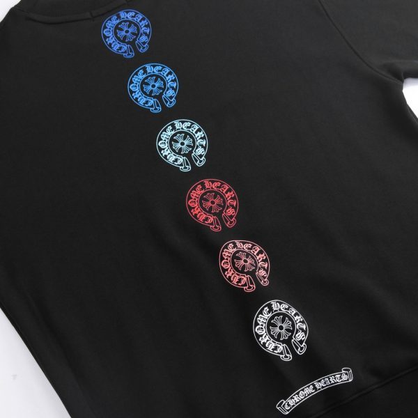 CHROME HEARTS ラウンドネックパーカー 黑