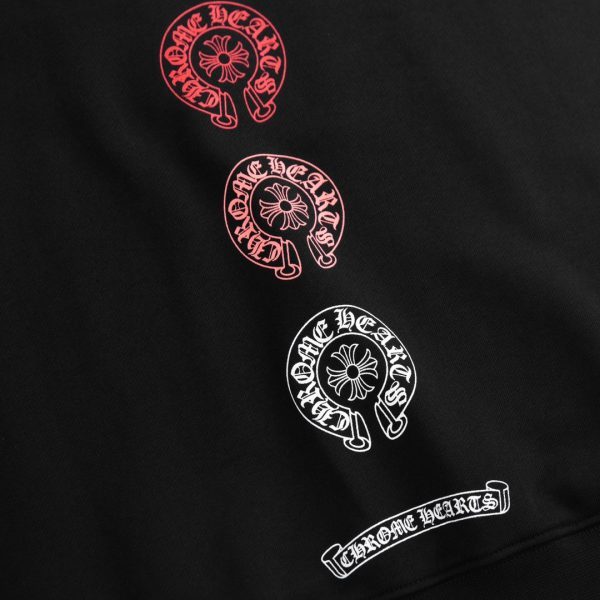 CHROME HEARTS ラウンドネックパーカー 黑