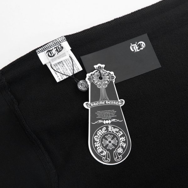 CHROME HEARTS ラウンドネックパーカー 黑