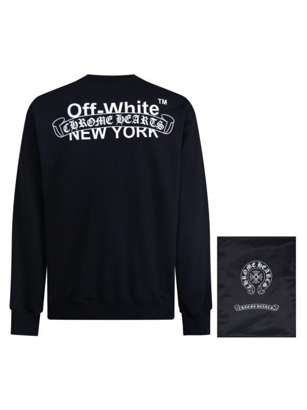 CHROME HEARTS ラウンドネックパーカー 黑