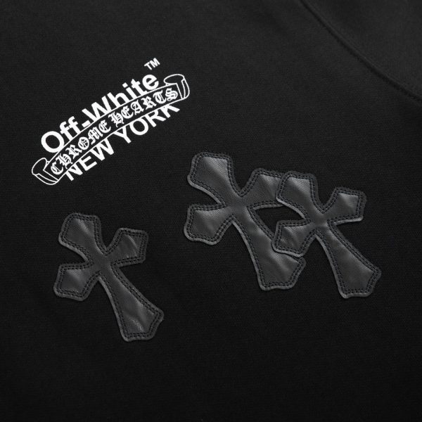 CHROME HEARTS ラウンドネックパーカー 黑