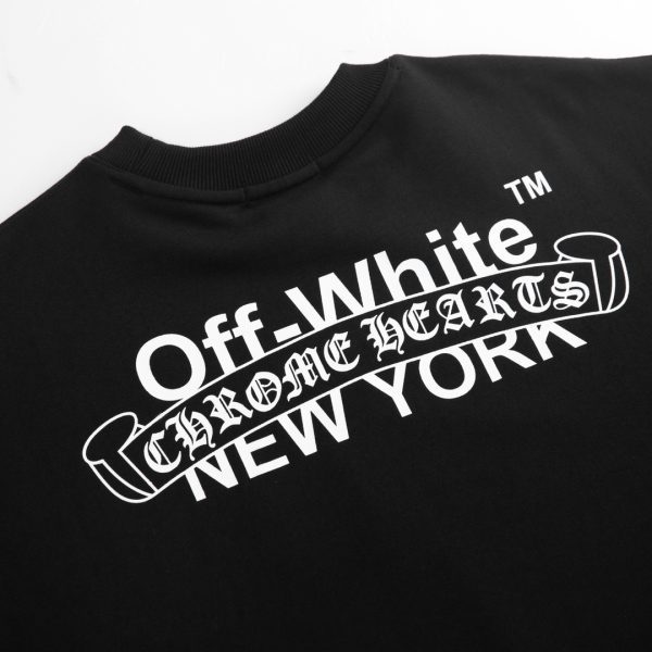 CHROME HEARTS ラウンドネックパーカー 黑