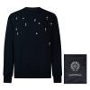 13434630993352033 CHROME HEARTS ラウンドネックパーカー 黑