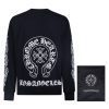 13434631011595267 CHROME HEARTS ラウンドネックパーカー 黑