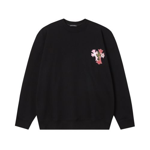 CHROME HEARTS ラウンドネックパーカー 黑