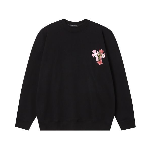 CHROME HEARTS ラウンドネックパーカー 黑