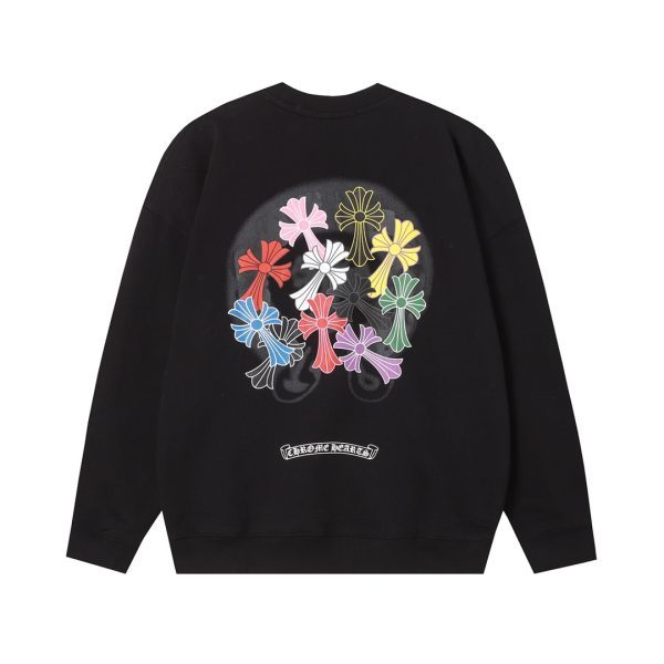 CHROME HEARTS ラウンドネックパーカー 黑