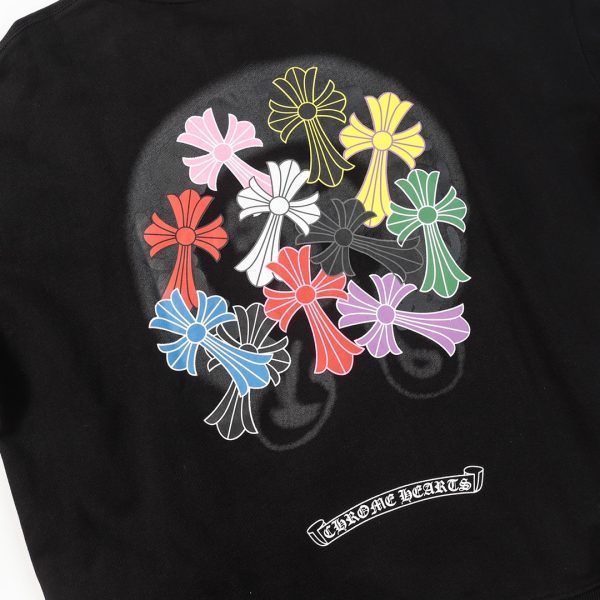 CHROME HEARTS ラウンドネックパーカー 黑