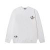 CHROME HEARTS ラウンドネックパーカー 白