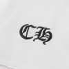 CHROME HEARTS ラウンドネックパーカー 白