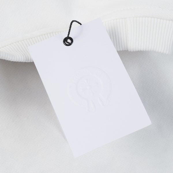 CHROME HEARTS ラウンドネックパーカー 白