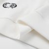 CHROME HEARTS ラウンドネックパーカー 白