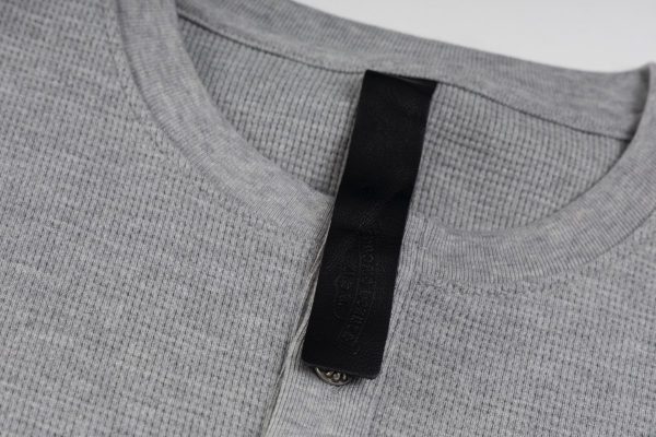 CHROME HEARTS ヘンリーネックシャツ 灰