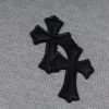 CHROME HEARTS ヘンリーネックシャツ 灰
