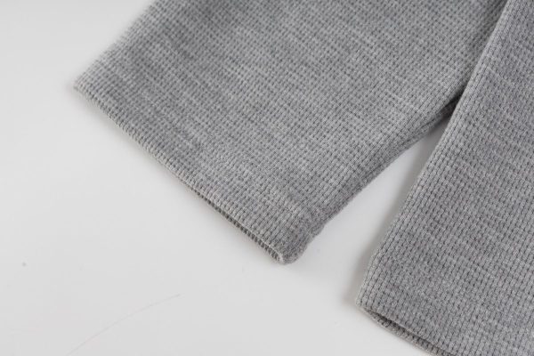 CHROME HEARTS ヘンリーネックシャツ 灰