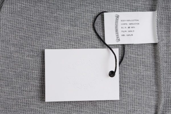 CHROME HEARTS ラウンドネックパーカー 灰
