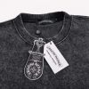 CHROME HEARTS ラウンドネックパーカー 黑