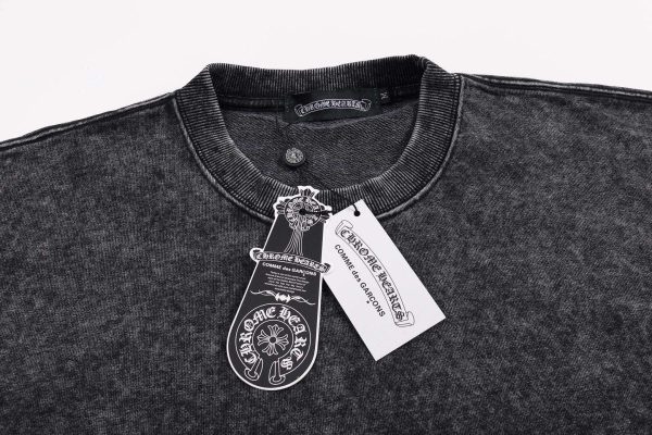 CHROME HEARTS ラウンドネックパーカー 黑