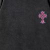 CHROME HEARTS ラウンドネックパーカー 黑