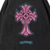 CHROME HEARTS ラウンドネックパーカー 黑