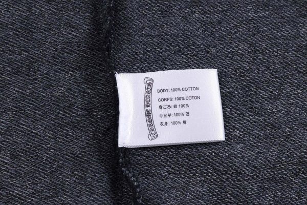 CHROME HEARTS ラウンドネックパーカー 黑
