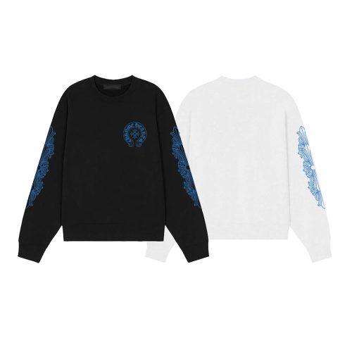 13434631252754803 CHROME HEARTS ラウンドネックパーカー 黑