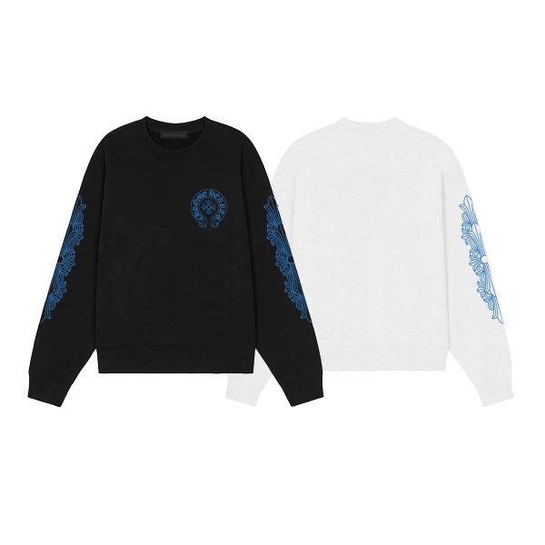 CHROME HEARTS ラウンドネックパーカー 黑