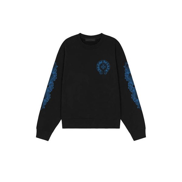 CHROME HEARTS ラウンドネックパーカー 黑