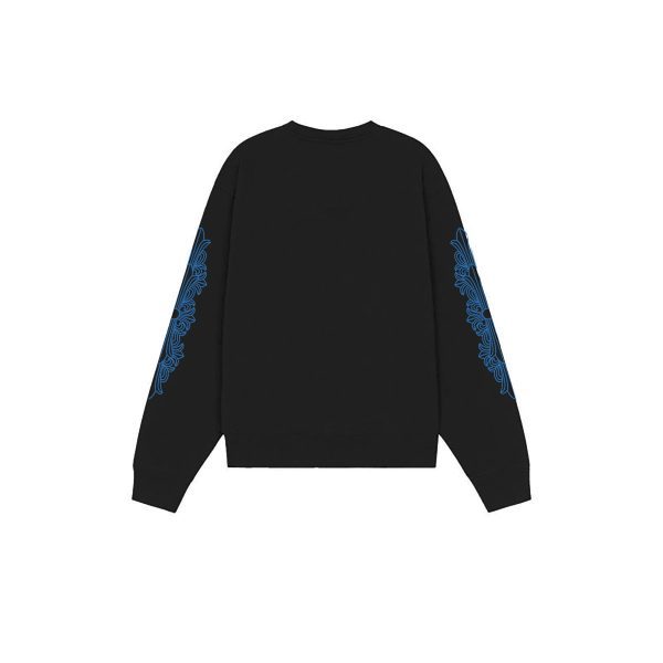 CHROME HEARTS ラウンドネックパーカー 黑