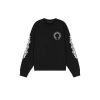 CHROME HEARTS ラウンドネックパーカー 藏青