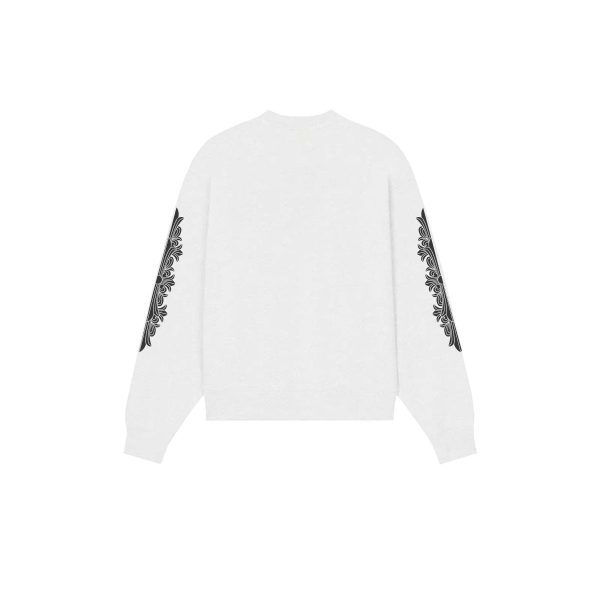 CHROME HEARTS ラウンドネックパーカー 藏青