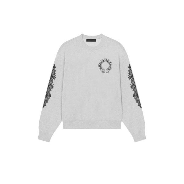 CHROME HEARTS ラウンドネックパーカー 藏青