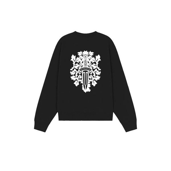 CHROME HEARTS ラウンドネックパーカー 黑