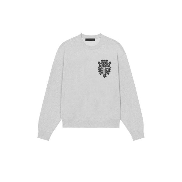 CHROME HEARTS ラウンドネックパーカー 黑