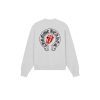 CHROME HEARTS ラウンドネックパーカー 米白