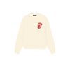 CHROME HEARTS ラウンドネックパーカー 米白