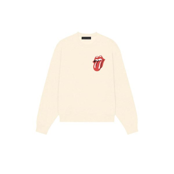 CHROME HEARTS ラウンドネックパーカー 米白