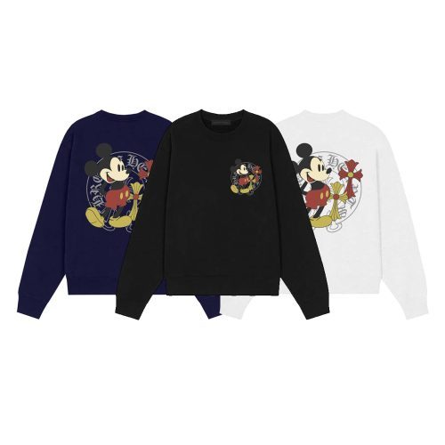 13434631392993420 CHROME HEARTS ラウンドネックパーカー 黑