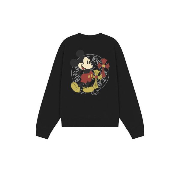CHROME HEARTS ラウンドネックパーカー 黑