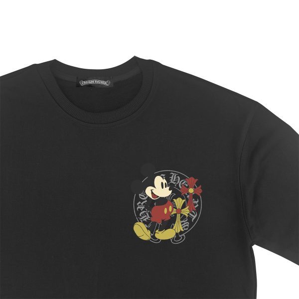 CHROME HEARTS ラウンドネックパーカー 黑
