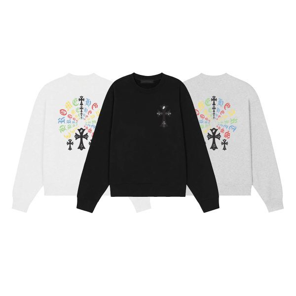 CHROME HEARTS ラウンドネックパーカー 黑