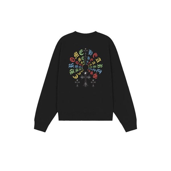 CHROME HEARTS ラウンドネックパーカー 黑