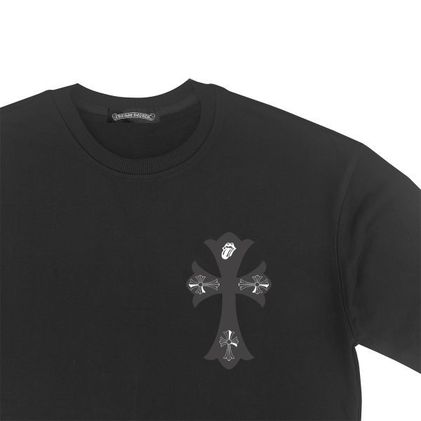 CHROME HEARTS ラウンドネックパーカー 黑