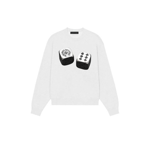 CHROME HEARTS ラウンドネックパーカー 黑