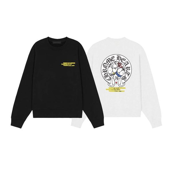 CHROME HEARTS ラウンドネックパーカー 黑