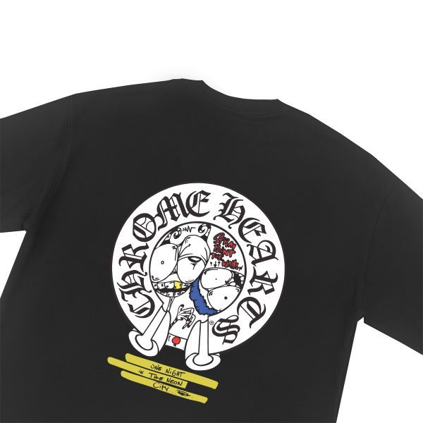 CHROME HEARTS ラウンドネックパーカー 黑