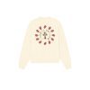 CHROME HEARTS ラウンドネックパーカー 米白