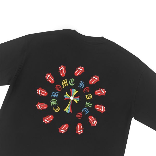 CHROME HEARTS ラウンドネックパーカー 米白
